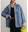 ビックポケットデニムシャツ