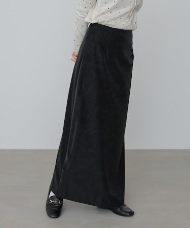 【Bab】フェイクスエードスカート/S・Mサイズ展開