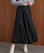 ワッシャーマットサテンスカート