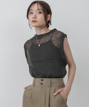 モヘアタッチシアーベスト