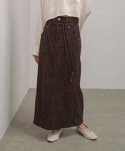 【Bab】コーデュロイIラインスカート