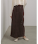 【Bab】コーデュロイＩラインスカート
