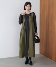 肩ベルトブロッキングジャンスカ