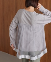 バックチュールニット