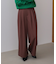ソフトツイルワイドパンツ