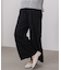 起毛レースワイドパンツ