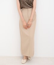 ツイルタイトロングスカート