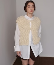 ハンドニットベスト