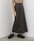 スウェードロングスカート