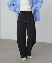 【Bab】カーブシルエットスウェットパンツ