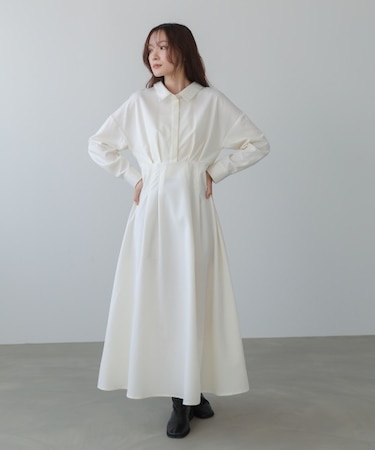 【Bab】2WAYウエストタックシャツワンピース