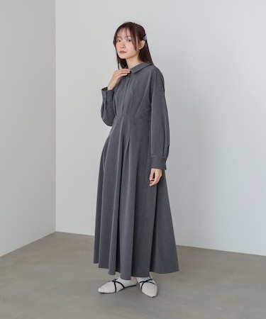 【Bab】2WAYウエストタックシャツワンピース