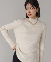 ヒートハイネックニットプルオーバー