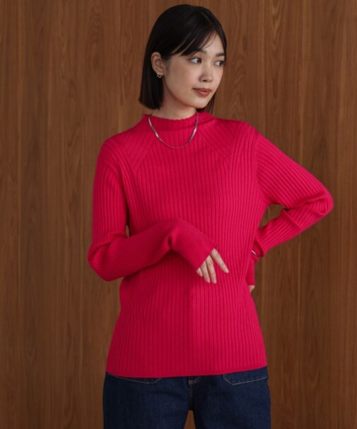 ヒートハイネックニットプルオーバー