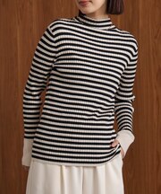 ヒートハイネックニットプルオーバー