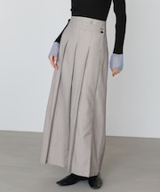 【Bab】ピンストライプサイドプリーツスカート