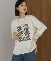 パウンドストレッチARTロゴプルオーバー