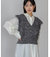 【WEB限定】フリンジニットベスト