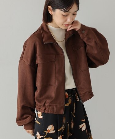 【WEB限定】ビックポケットスエードジャケット