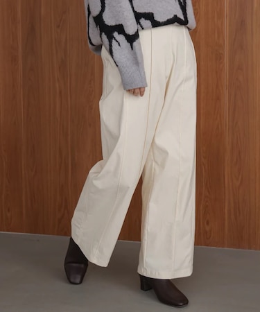 HAKIYASE裏起毛WIDE パンツ