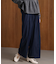 デニムライクワイドパンツ