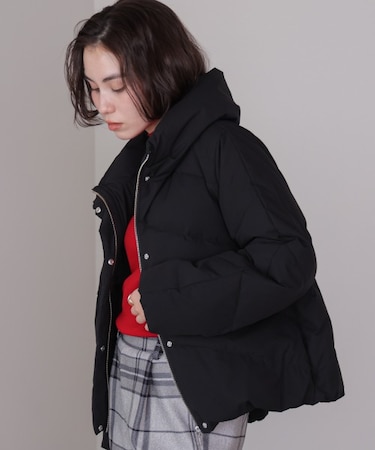 ストレッチカシュネックピュアダウン