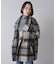 ブークレチェックコート