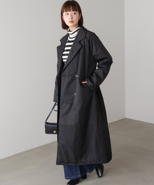 WEB限定】ナイロンオーバーサイズトレンチコート｜ブージュルードの