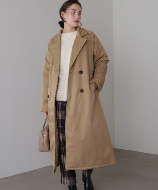 【WEB限定】ナイロンオーバーサイズトレンチコート