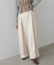【Bab】ツータックワイドパンツ