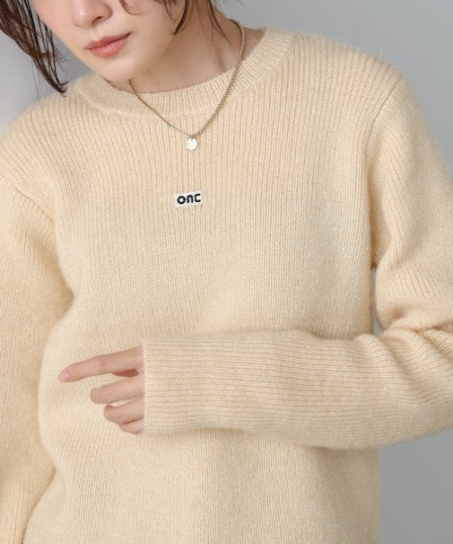 【Bab】シャギーシャイニーニット