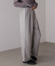 ドットフロッキーパンツ