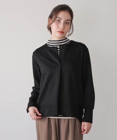 パウンドストレッチフレアプルオーバー