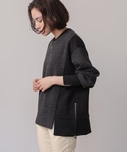 ウールライクメルトンプルオーバー