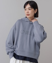 シンプルロゴコクーンパーカー【12/25発送予定】