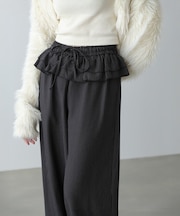 【Bab】ストライプヘリンボーンパンツ