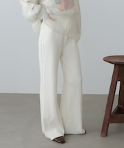 【Bab】サイドフリンジニットパンツ