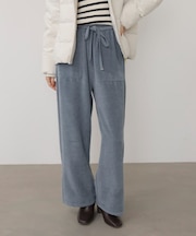 起毛リラックスパンツ