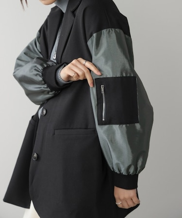 ミリタリーテーラードジャケット