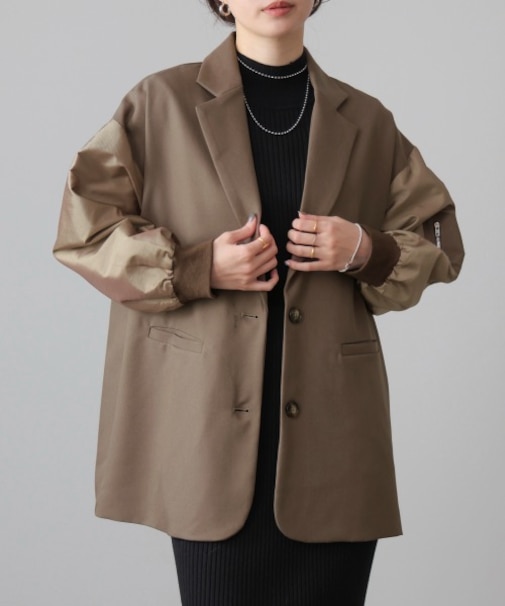 ミリタリーテーラードジャケット