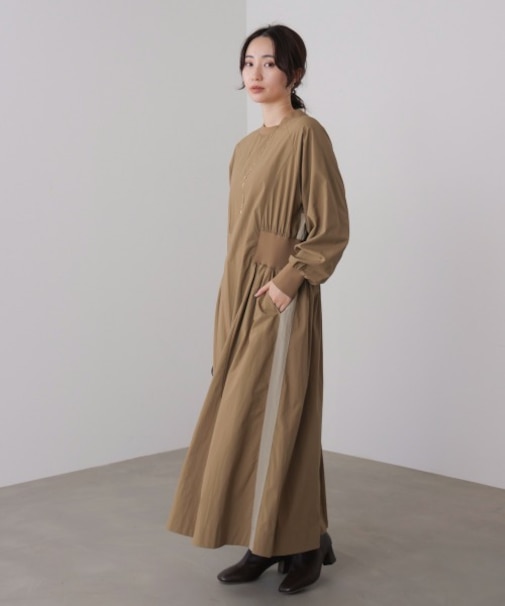 サイドラインナイロンワンピース