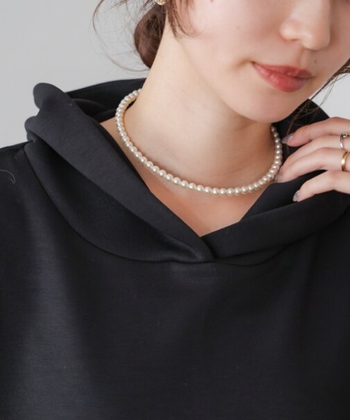 ワイヤーボールネックレス