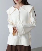 【Bab】ヒ゛ック゛カラー2WAYスウェットトッフ゜ス