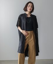 ストレートレースチュニック