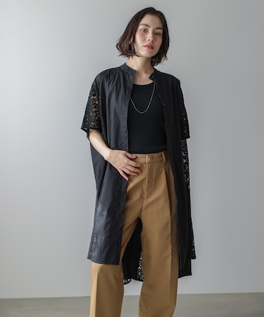 ストレートレースチュニック
