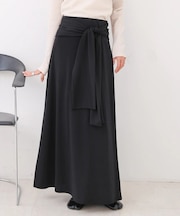 【Bab】レイヤードデザイン スウェットスカート