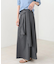【Bab】レイヤードデザイン スウェットスカート