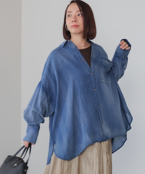 2.5ozテ゛ニムシャツ｜ブージュルードの通販｜&mall（アンドモール