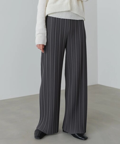 【Bab】ランダムプリーツパンツ