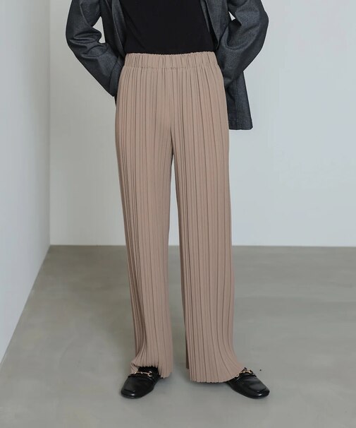 【Bab】ランダムプリーツパンツ